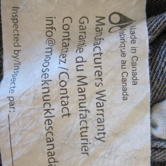 MOOSE KNUCKLES Woman's Denim Western Ranch Vest Size L - Picture 7 of 12